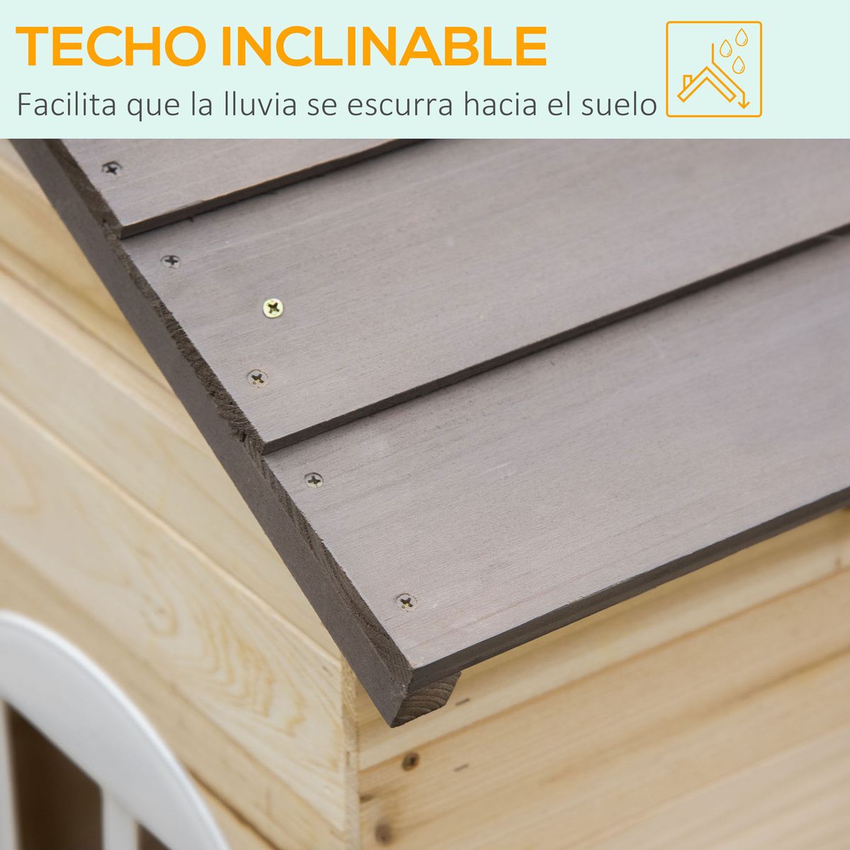 Casita-infantil-Cadiz-Outsunny-banco---maceteros-natural-1345x113x94-cm