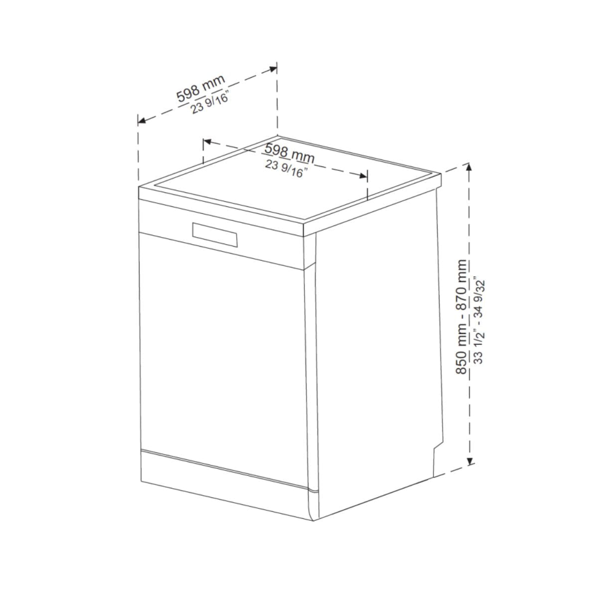 Lavavajilas-Aspes-AJ14600BD-14-cubiertos-8-programas-B-blanco-60-cm