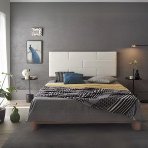 Cabecero Brick Matris tapizado diseño ladrillos tela antimanchas