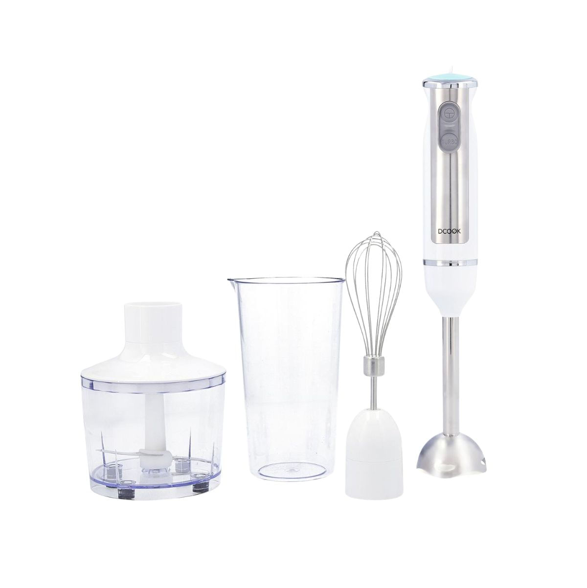 Batidora-de-mano-Gallery-Dcook-600W-con-accesorios-blanco-