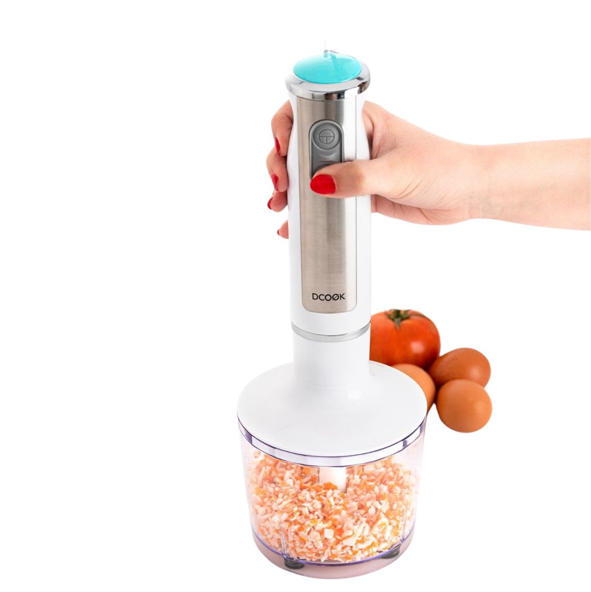 Batidora-de-mano-Gallery-Dcook-600W-con-accesorios-blanco-
