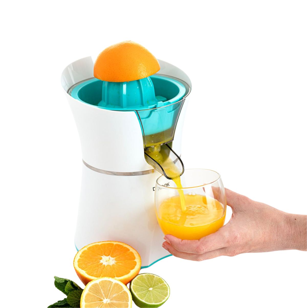Exprimidor-electrico-Gallery-Dcook-350W-doble-cono-blanco-azul