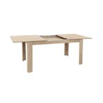 Mesa-extensible-Aktua-4-8-plazas-cambria-75x141-191x81-cm