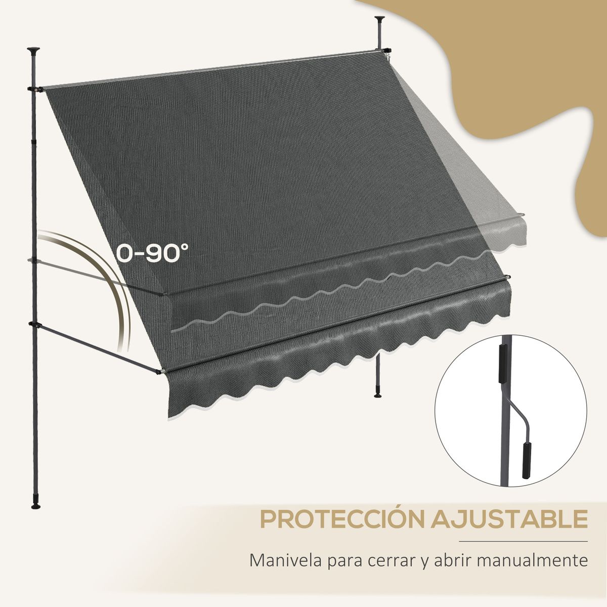 Toldo-manual-Segovia-Outsunny-desmontable---proteccion-UV30--gris-210-300x300x120-cm-