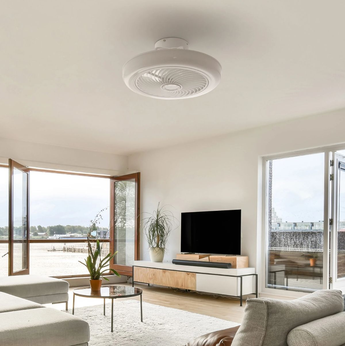 Ventilador-plafon-Energy-Air-6-velocidades-luz-LED-blanco-Ø50-cm