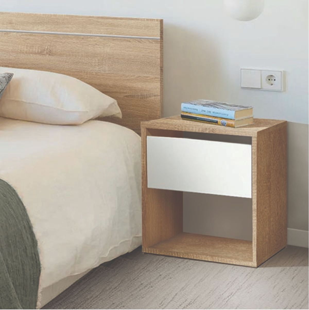 Mesita-de-noche-Muha-1-cajon-cambria-blanco-42x40x28-cm