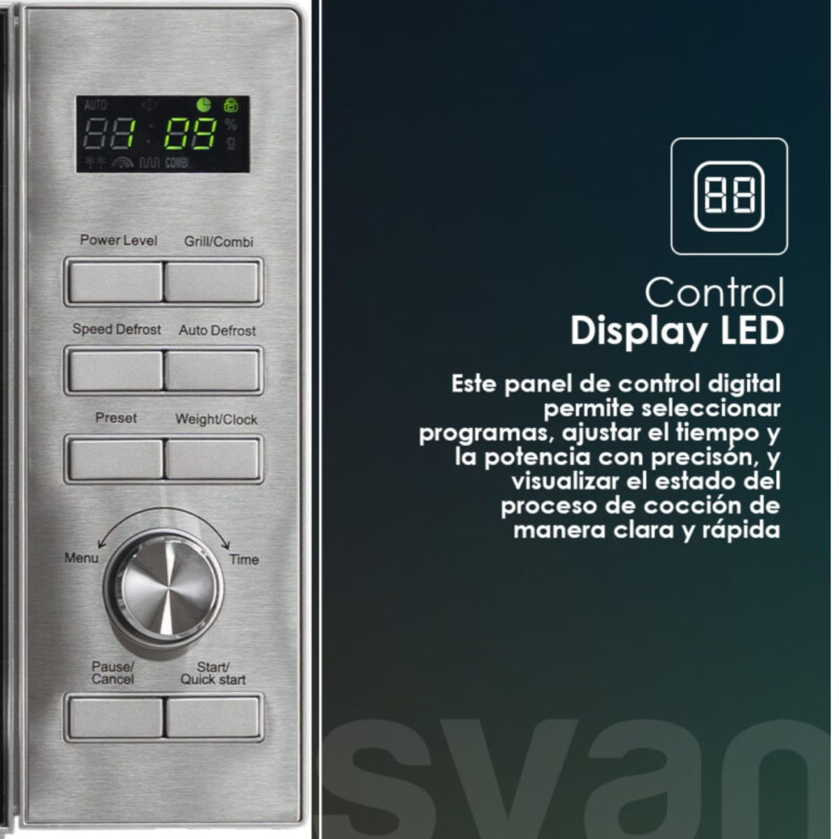 Microondas-Svan-SMWC25900DGN-900W-25L-Grill-blanco-288x49x41-cm