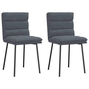 Pack de 2 sillas de comedor Confort diseño ergonómico + asiento acolchado