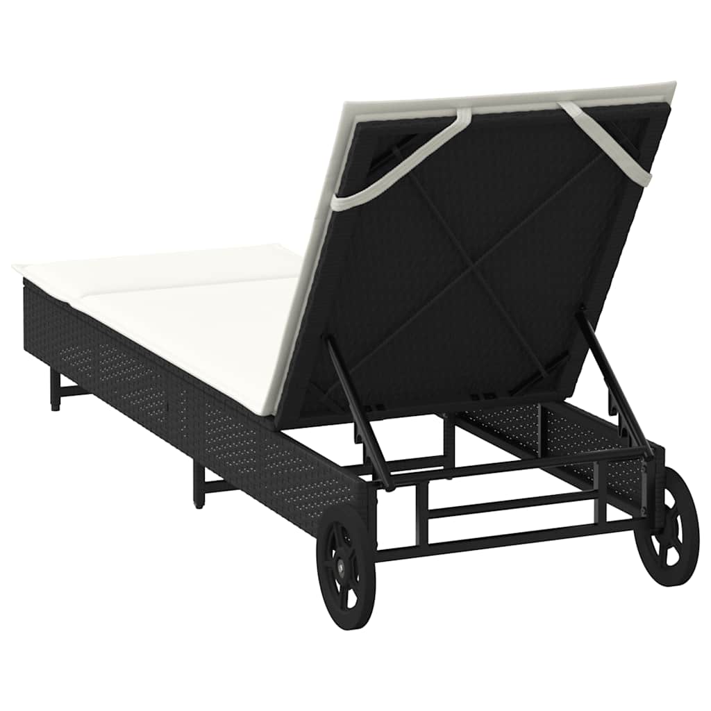 Tumbona-Arenis-reclinable-3-posiciones---2-ruedas-negro-80x179x55-cm