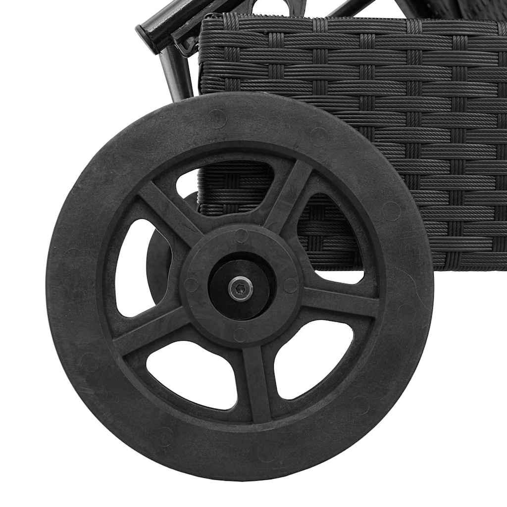 Tumbona-Arenis-reclinable-3-posiciones---2-ruedas-negro-80x179x55-cm