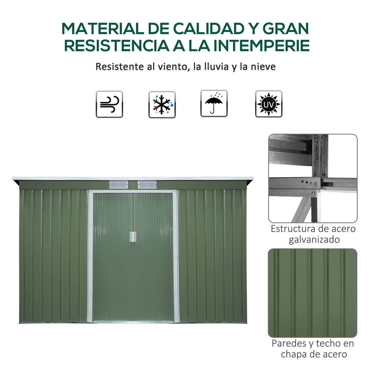 Caseta-de-jardin-Diana-Outsunny-puertas-correderas---ventilacion-verde-158-172x280x130-cm-