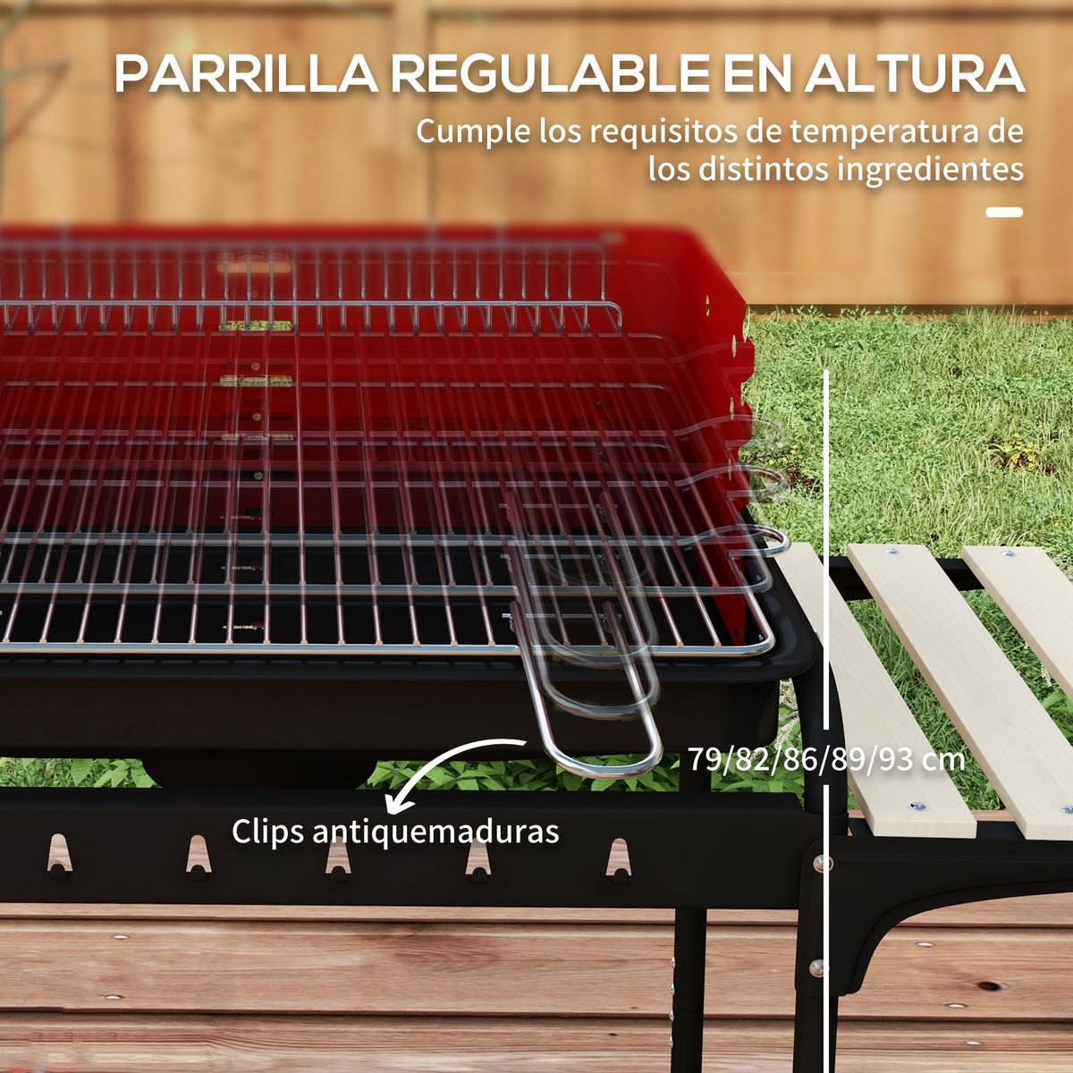 Barbacoa-de-carbon-Marga-Outsunny-plegable---parrilla-ajustable---estantes-rojo-negro-95x103x47-cm-