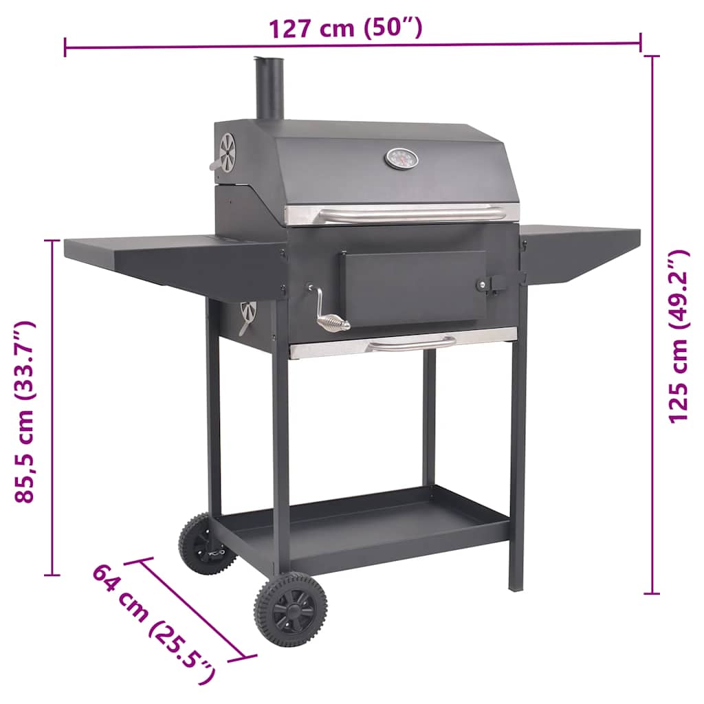 Ahumador-al-carbon-con-ruedas-acero-negro-125x127x64-cm-medidas