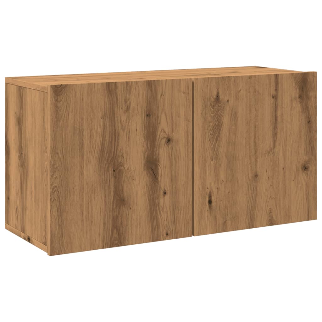Mueble-de-TV-Eglon-2-puertas-roble-claro-41x80x30-cm-fondo-blanco