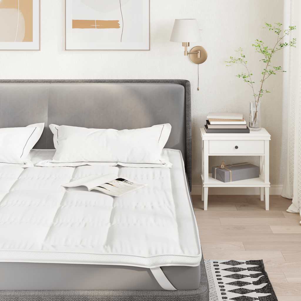 Protector-de-colchon-Cozy-3-capas-blanco-5x160x200-cm-