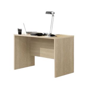 Escritorio White encimera ancha + tablero frontal 75x150x75 cm