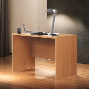 Escritorio Slim encimera amplia + tablero frontal 75x120x60 cm