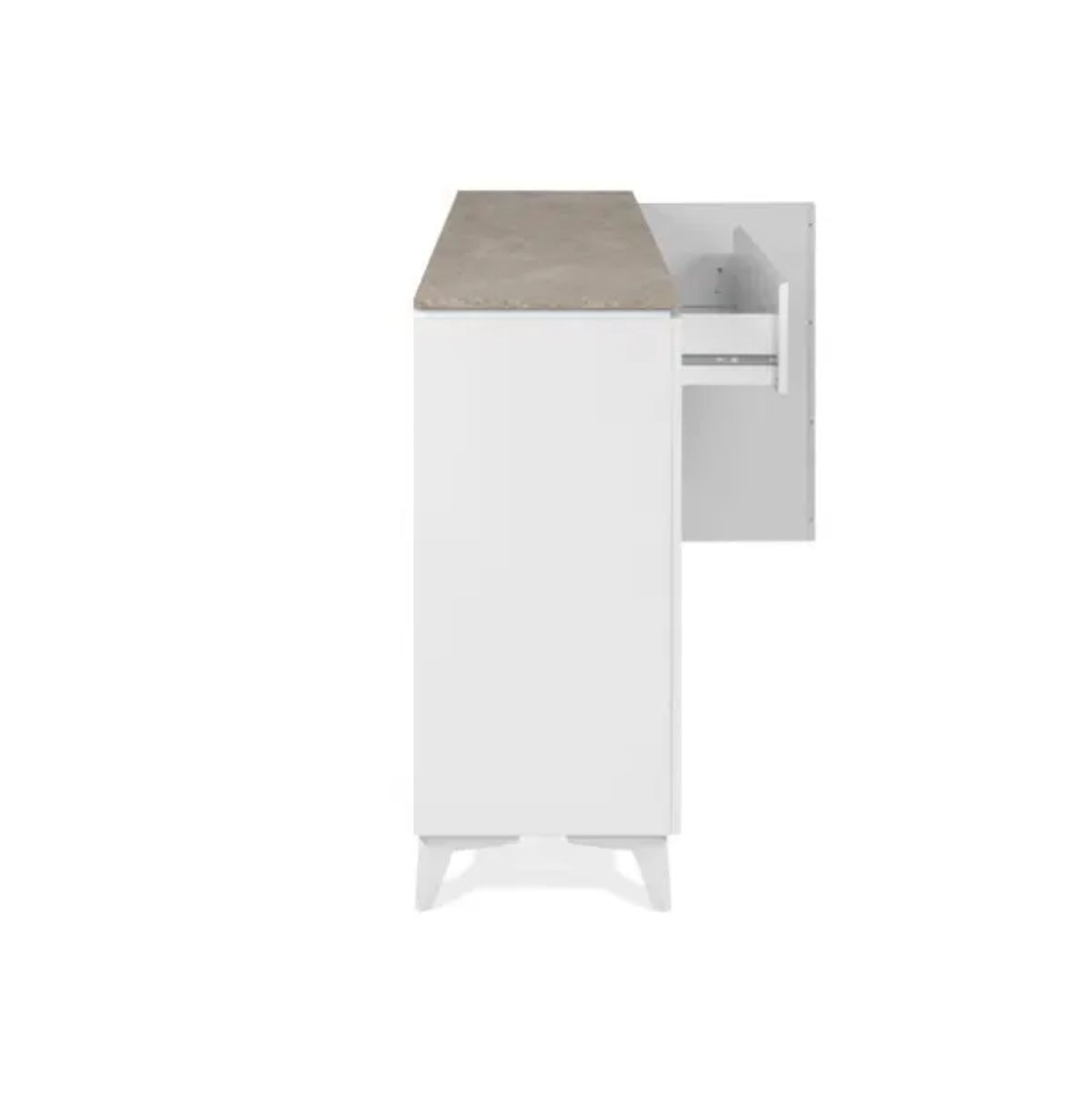 Aparador-Alberdi-4-puertas---cajon-blanco-natural-92x177x40-cm