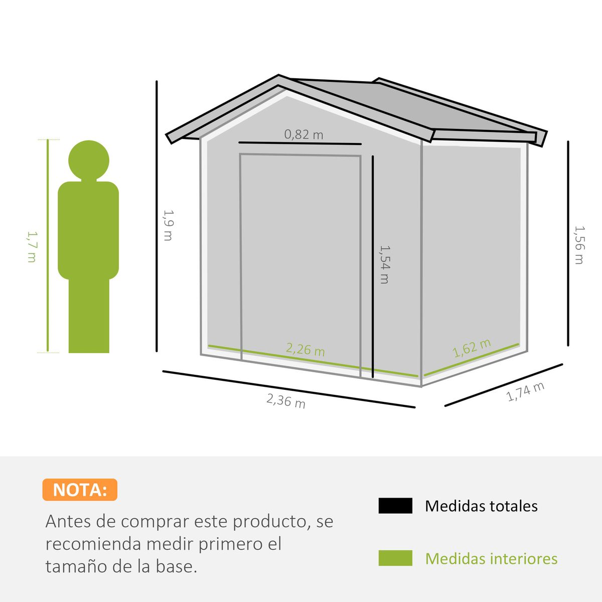 Caseta-de-jardin-Garden-Outsunny-puertas-correderas---ventilacion-190x236x174-cm