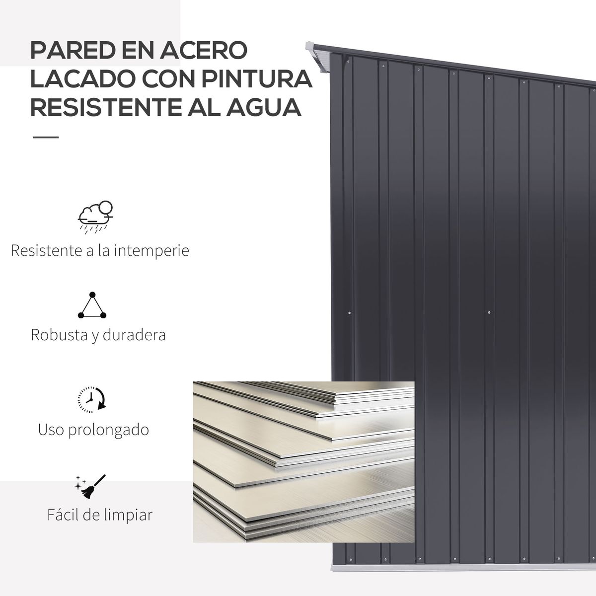 Caseta-de-jardin-Toronto-Outsunny-puertas---ventilacion---techo-inclinado-gris-156x236x174-cm