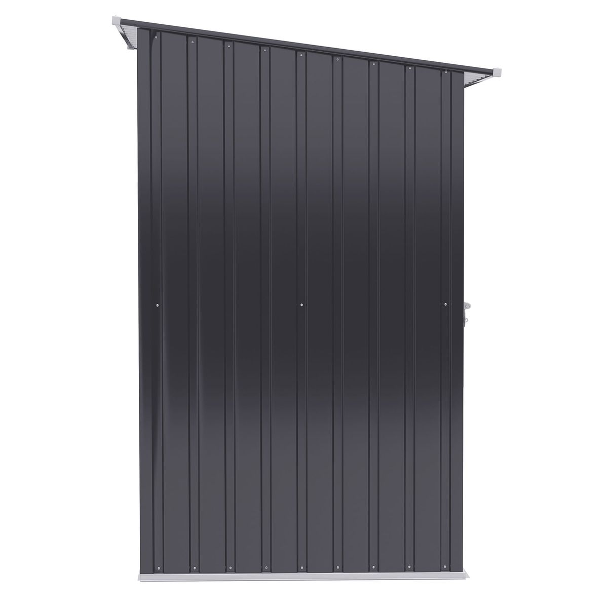 Caseta-de-jardin-Toronto-Outsunny-puertas---ventilacion---techo-inclinado-gris-156x236x174-cm