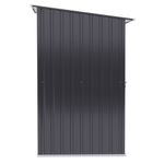 Caseta-de-jardin-Toronto-Outsunny-puertas---ventilacion---techo-inclinado-gris-156x236x174-cm