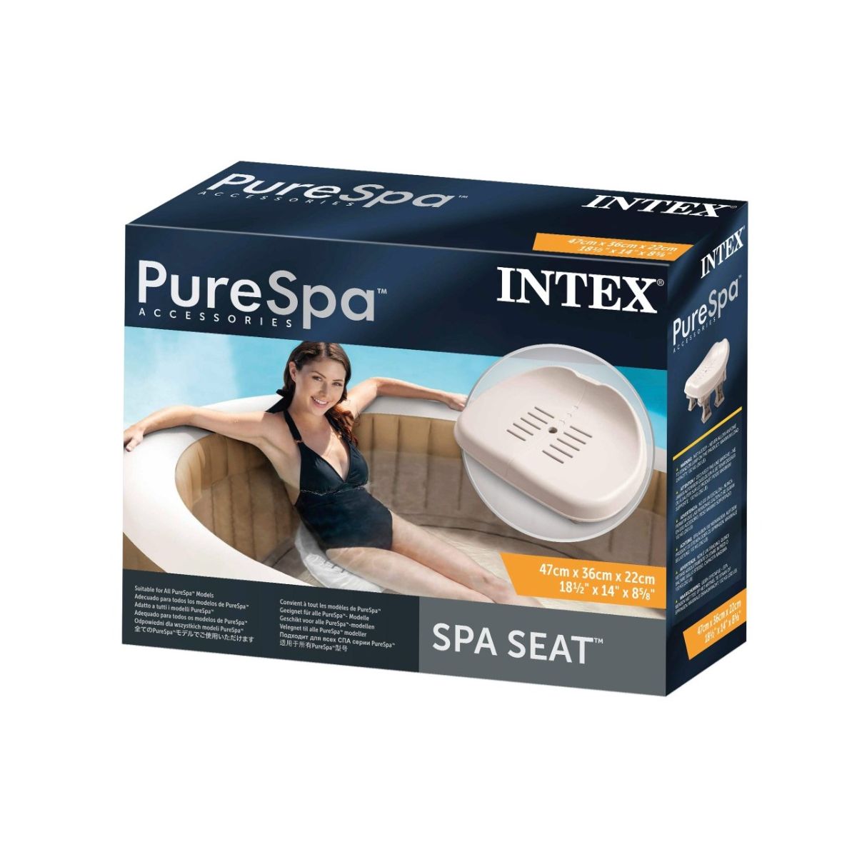 Asiento-para-spa-PureSpa-Intex-crema-22x47x36-cm