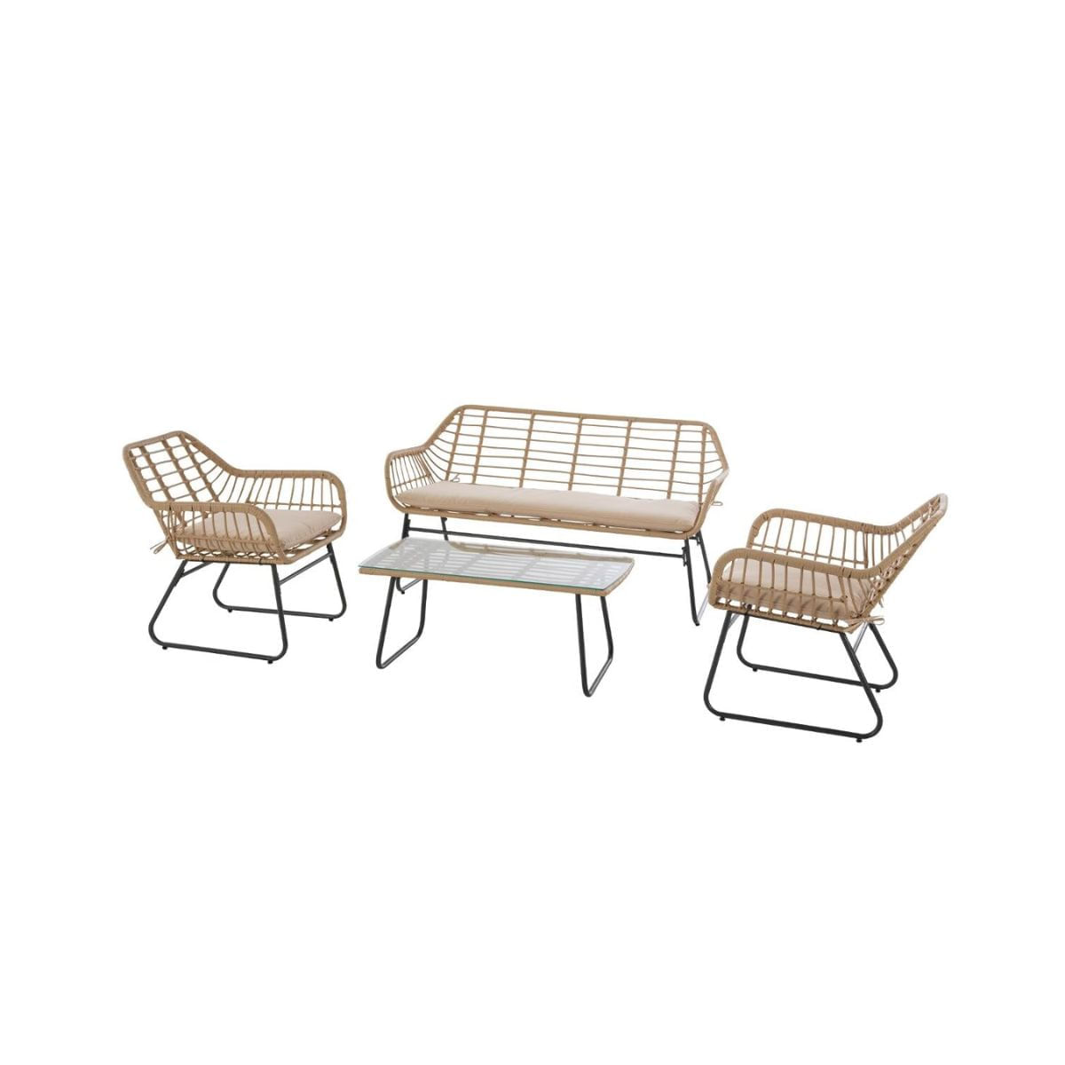 Conjunto-de-jardin-Lambada-sofa---2-sillones---mesa-beige--fondo-blanco