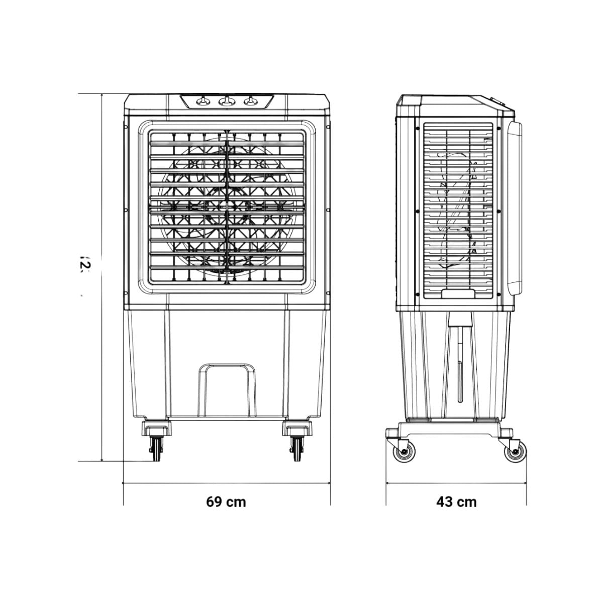 Climatizador-evaporativo-Universal-Blue-Tulum-7080-210W-80L-oscilante-25-45-m²-blanco-medidas