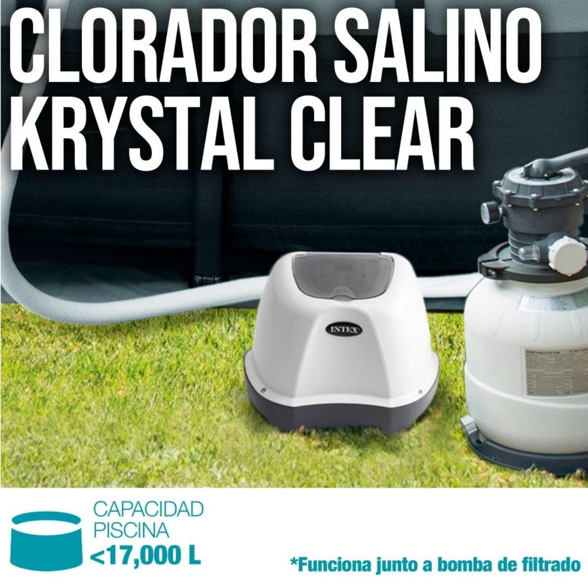 Clorador-salino-Intex-Saltwater-System-QS400-blanco-gris