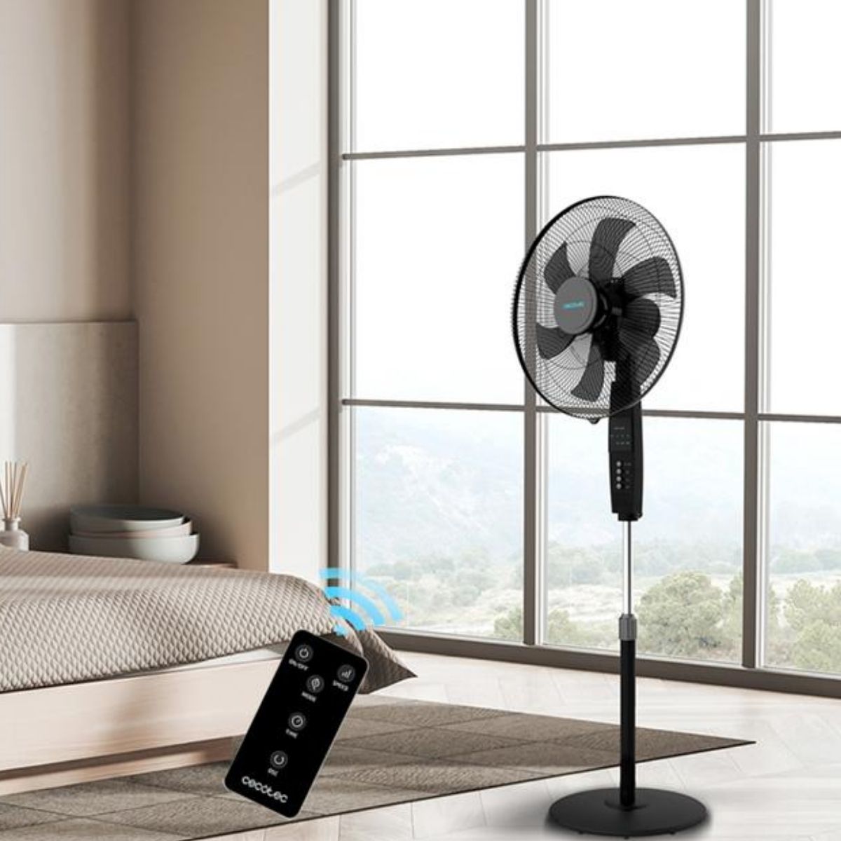 Ventilador-de-pie-Cecotec-EnergySilence-610-MaxFlow-70W-6-aspas-negro