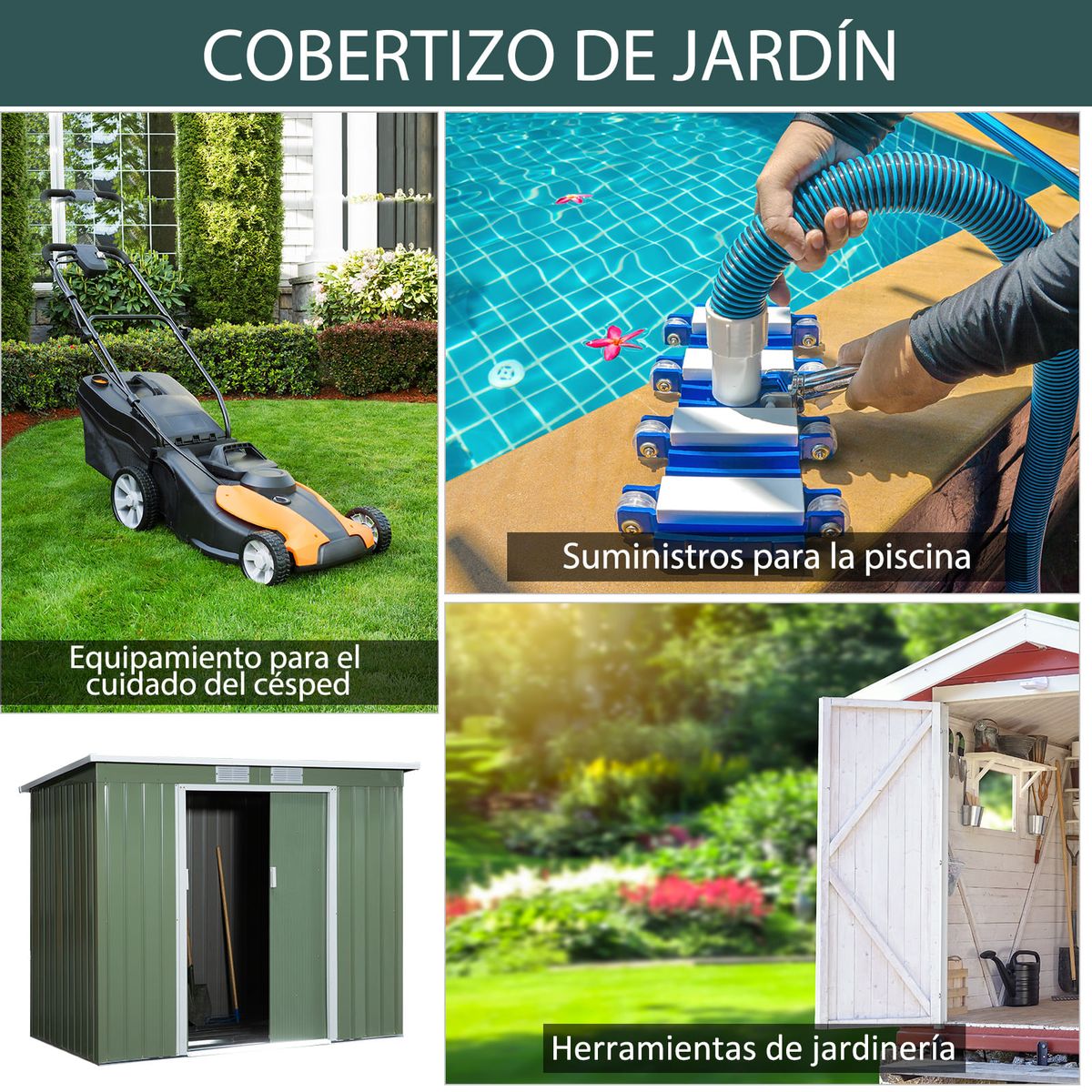 Caseta-de-jardin-Portland-puertas-correderas-verde-159-172x213x130-cm
