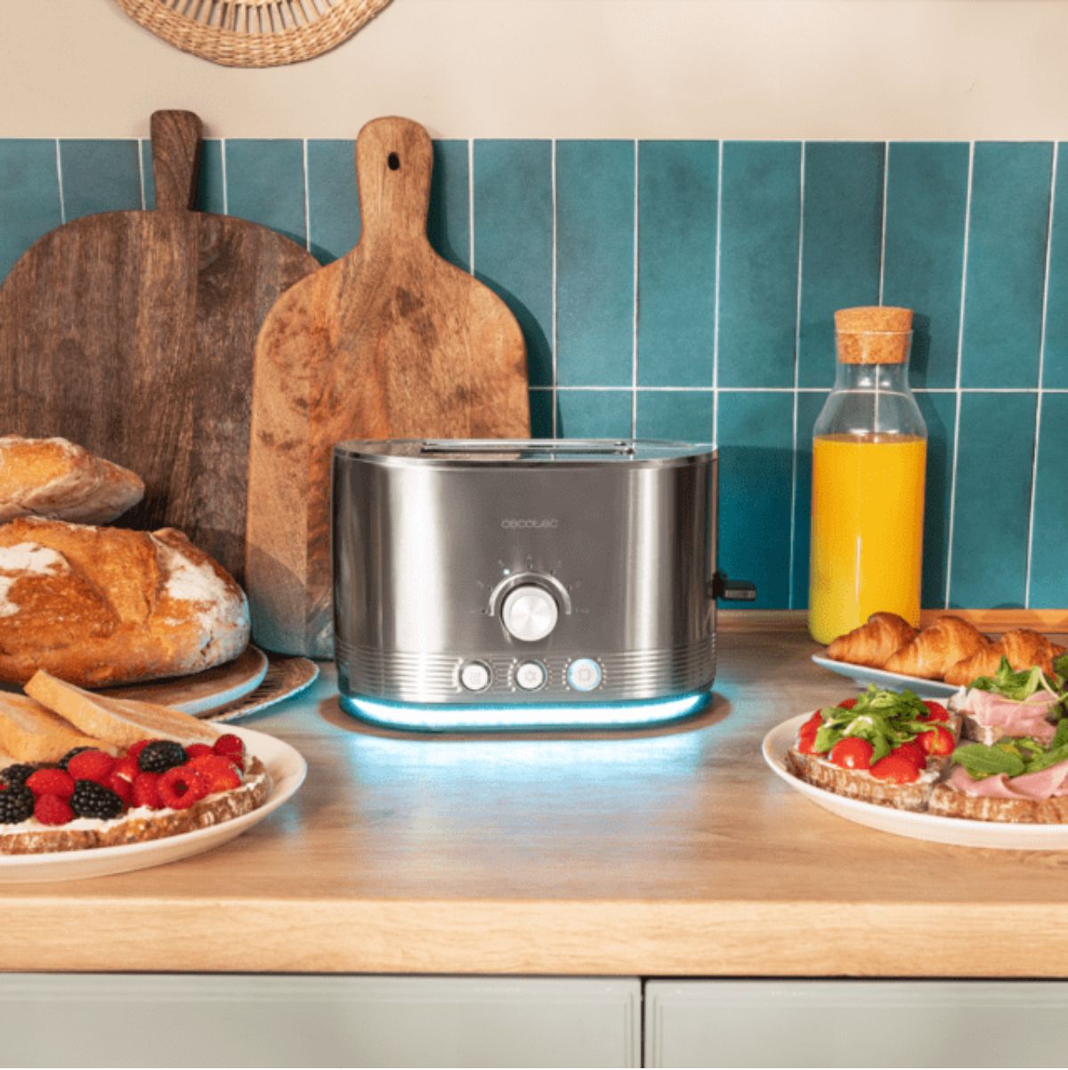 Tostador-Cecotec-Shine-Toast-Double-850W-2-ranuras---aviso-luminoso-gris