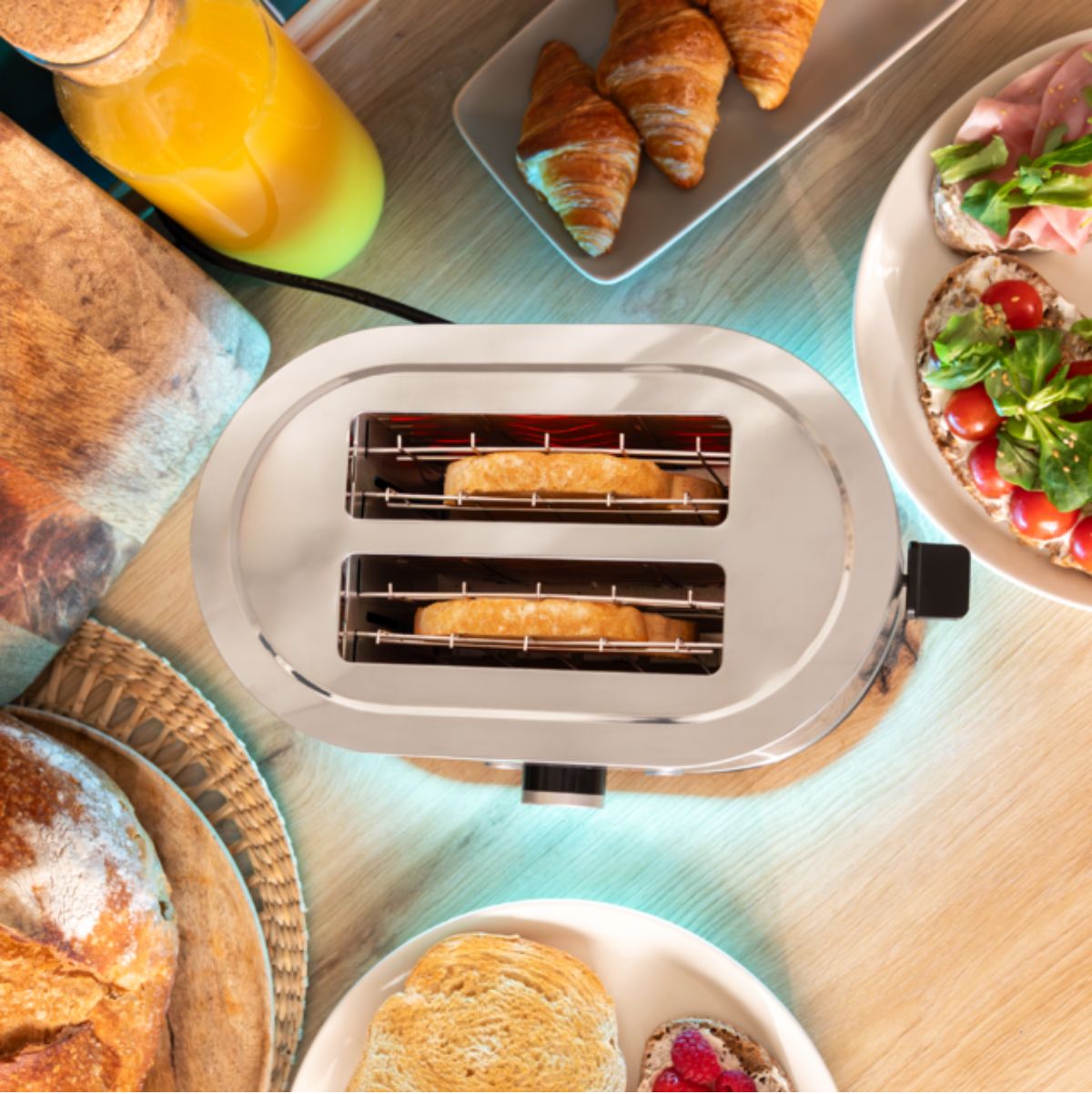 Tostador-Cecotec-Shine-Toast-Double-850W-2-ranuras---aviso-luminoso-gris