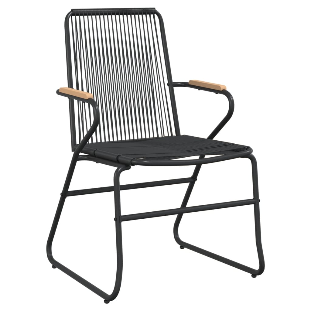 Conjunto-de-jardin-Bolonia-4-sillas---mesa-de-comedor-negro
