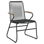Conjunto-de-jardin-Bolonia-4-sillas---mesa-de-comedor-negro