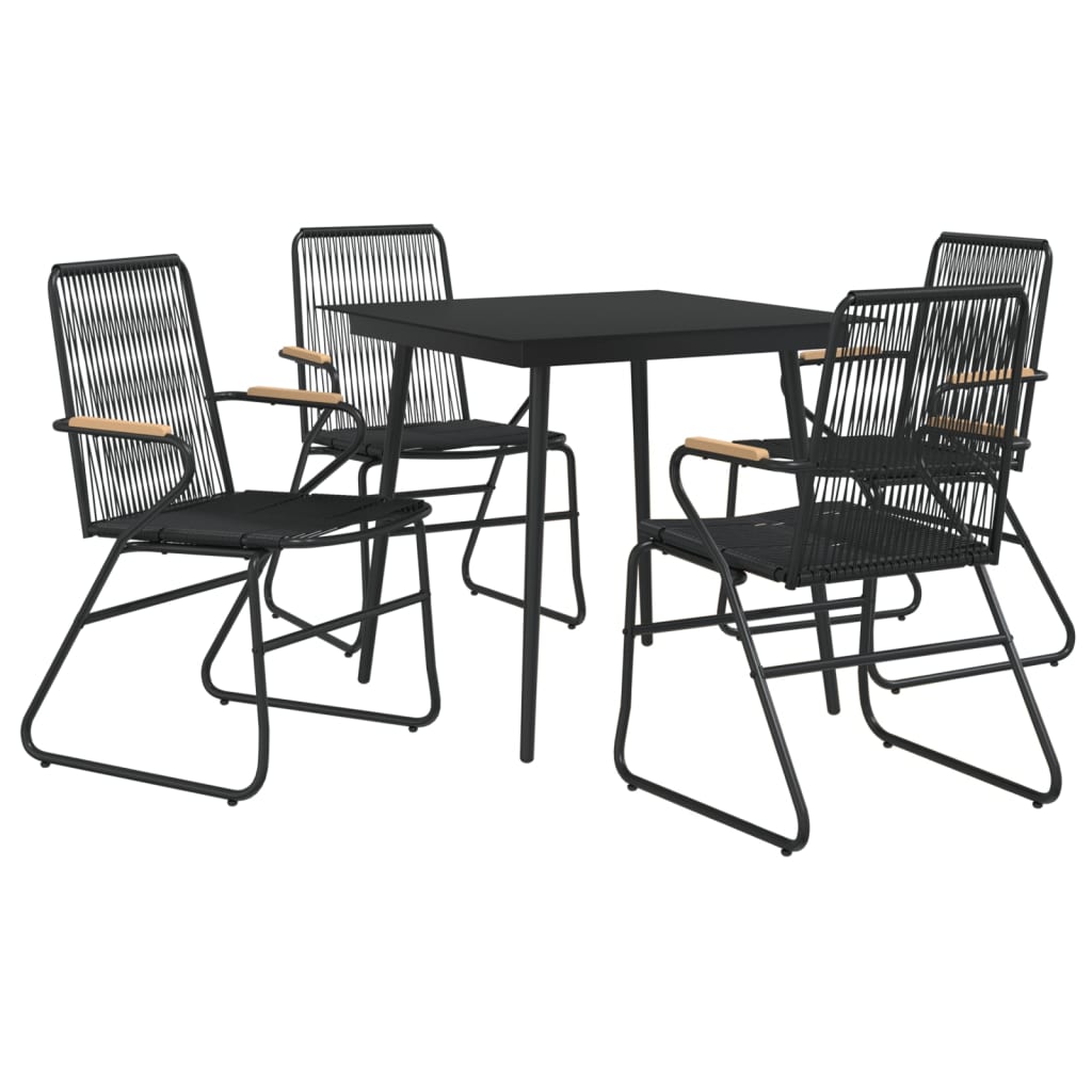 Conjunto-de-jardin-Milan-4-sillas---mesa-negro