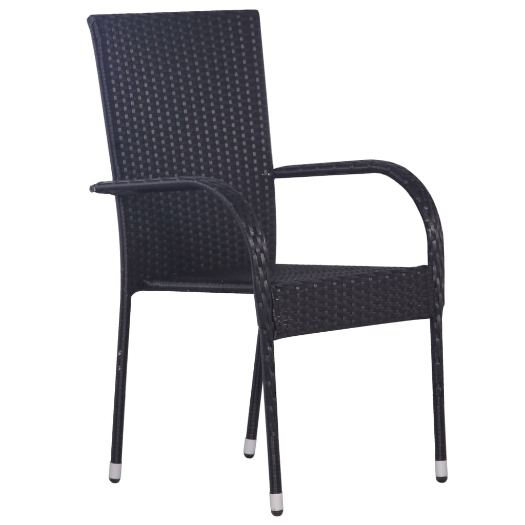 Conjunto-de-jardin-1-mesa---5-sillas-de-ratan-negro-detalle-sillas-2