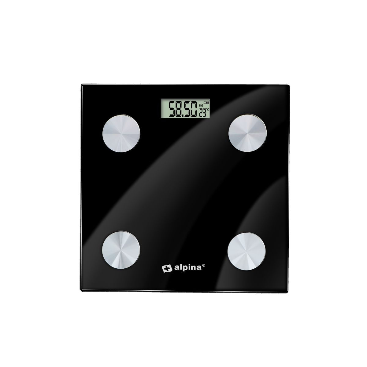 Bascula-inteligente-Alpina-analisis-corporal---Bluetooth-negro