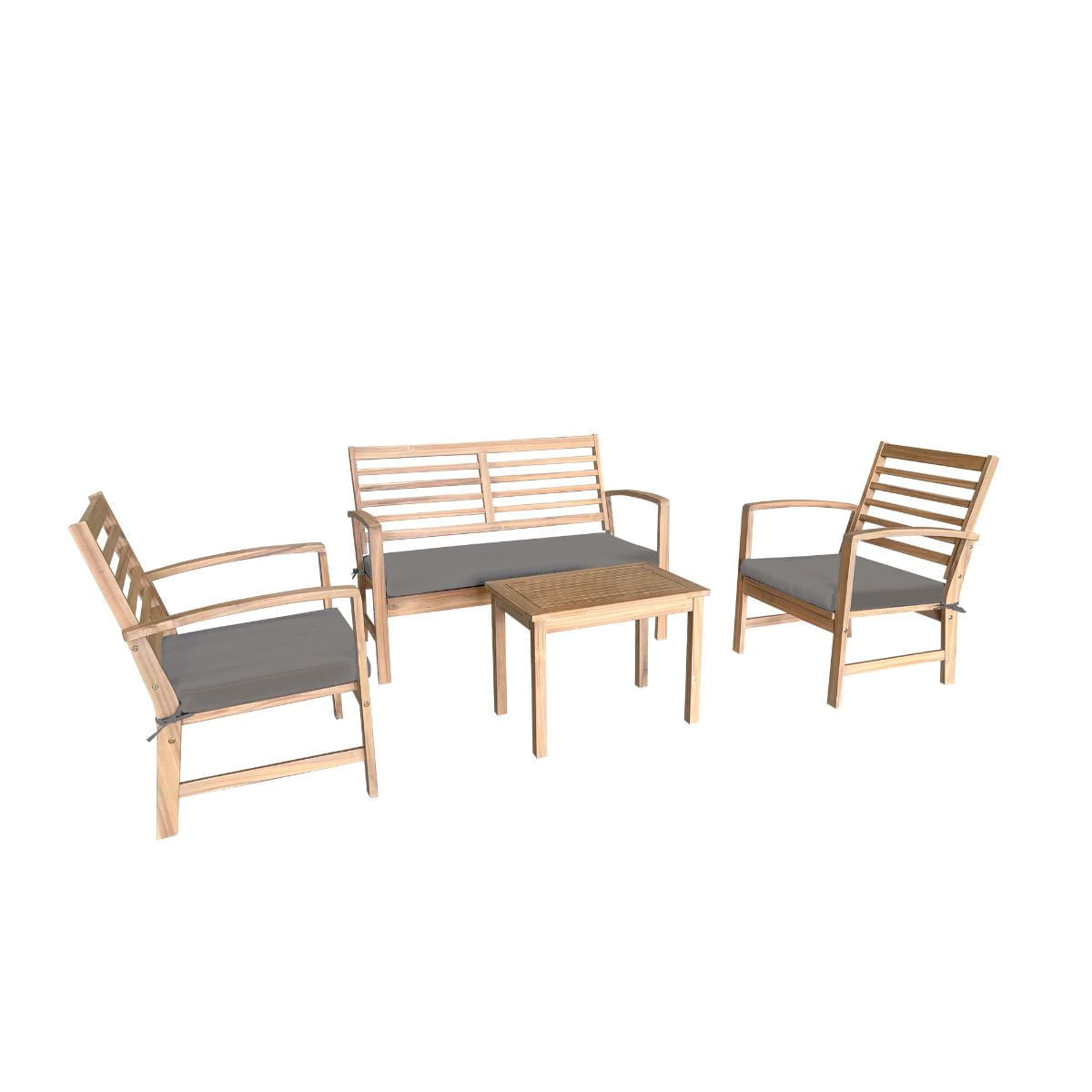 Conjunto-de-jardin-Acacia-sofa---2-sillas---mesa-natural-gris