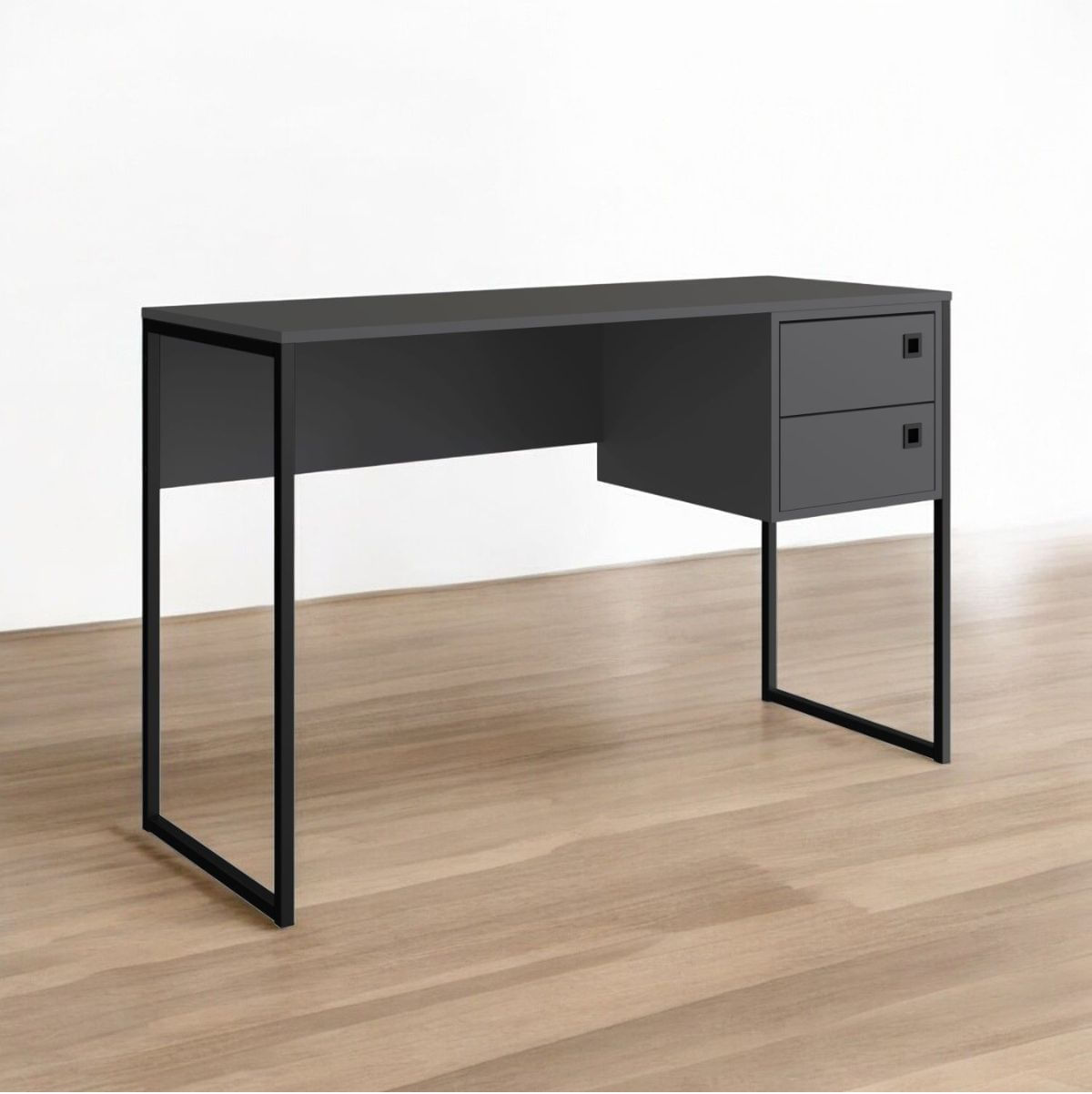 Escritorio-Libra-2-cajones-gris-75x120x45-cm-ambientada
