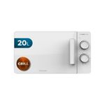 Microondas-sin-plato-Cecotec-Proclean-3120-Flatbed-700W-20L---Grill-blanco-capacidad