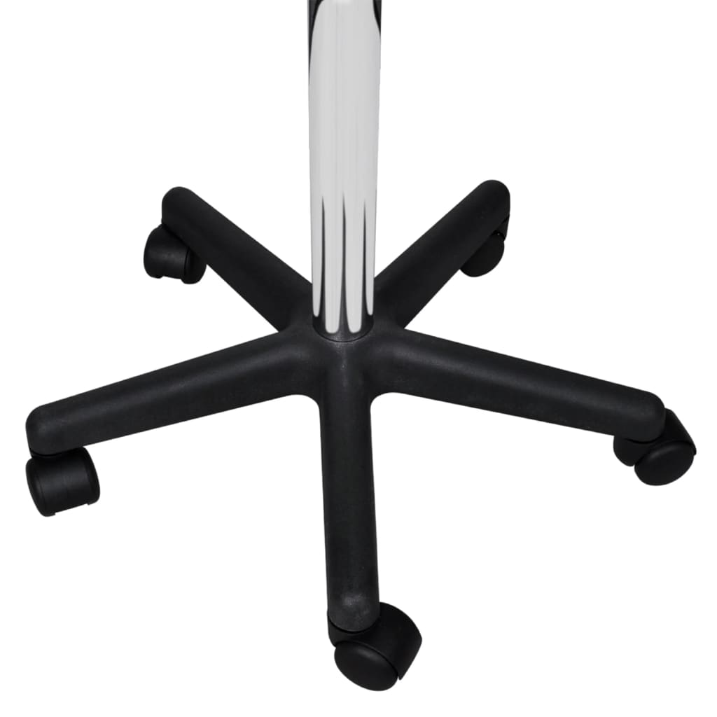 Taburete-Work-altura-ajustable---5-ruedas-negro-Ø52x64-84-cm-ruedas