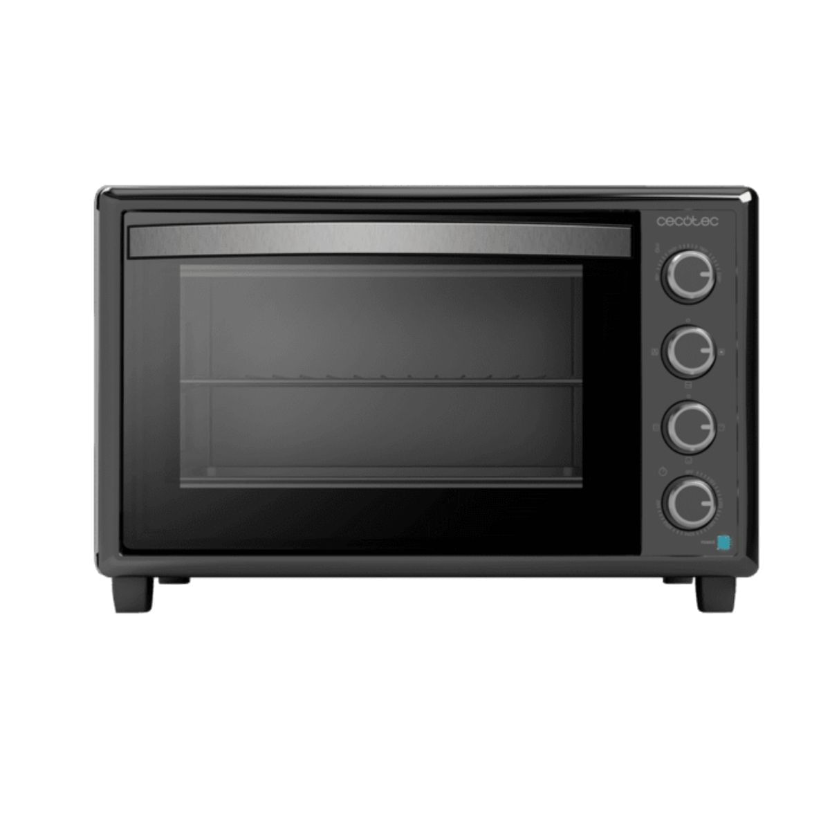 Horno-de-sobremesa-Cecotec-Bake-Toast-6090-Gyro-2200W-60L-rustidor-giratorio-negro-58-cm