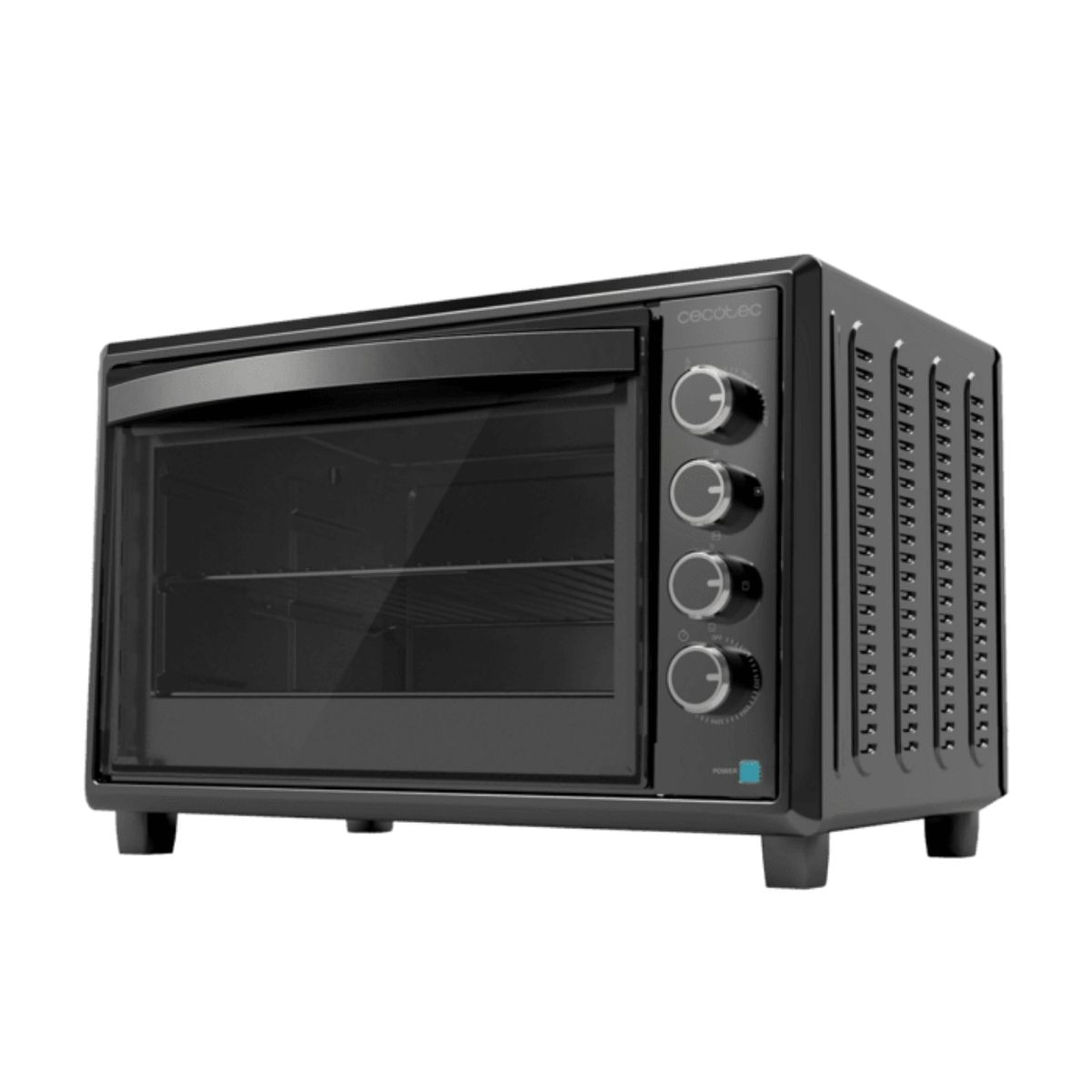 Horno-de-sobremesa-Cecotec-Bake-Toast-6090-Gyro-2200W-60L-rustidor-giratorio-negro-58-cm