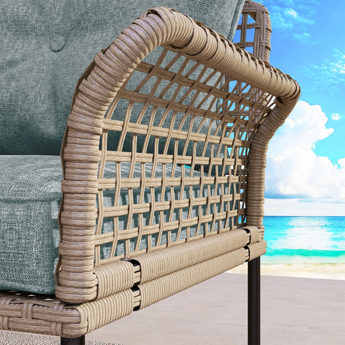 Conjunto-de-jardin-Madagascar-Outsunny-sofa-modular-de-4-piezas---mesa-natural-gris