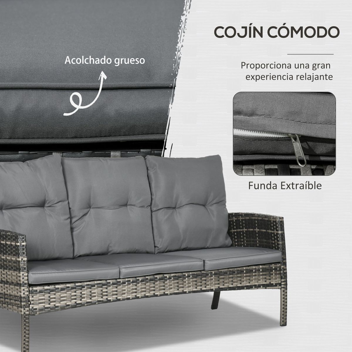Conjunto-de-jardin-Camboya-Outsunny-sofa---2-sillones---2-taburetes---mesa-gris