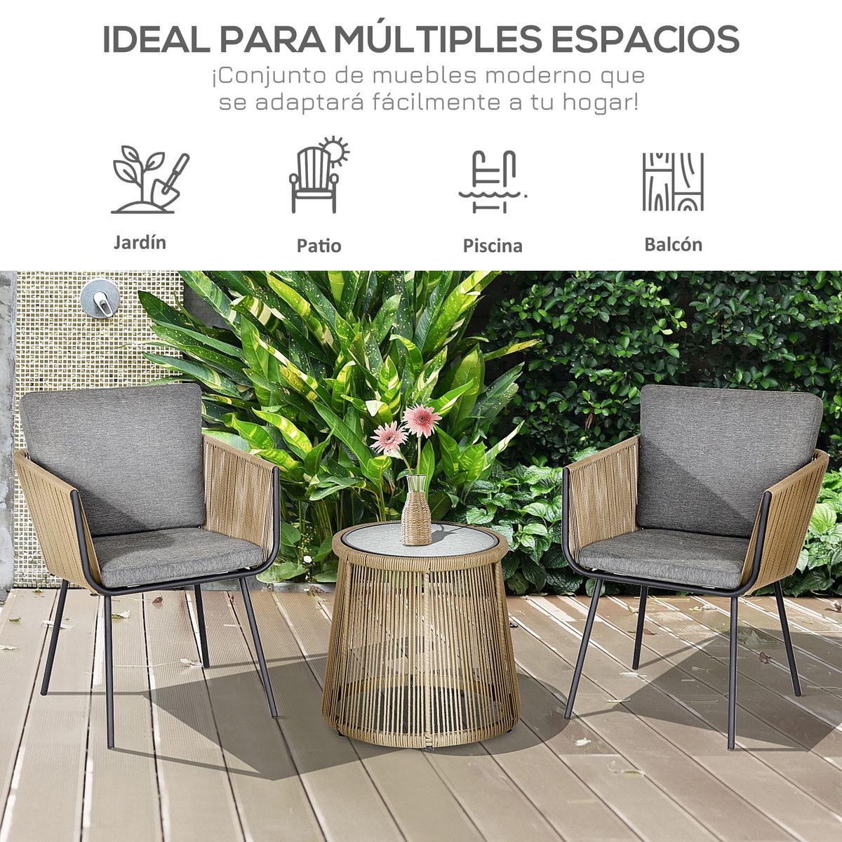 Conjunto-de-jardin-Kenia-Outsunny-2-sillas---mesa-gris-natural