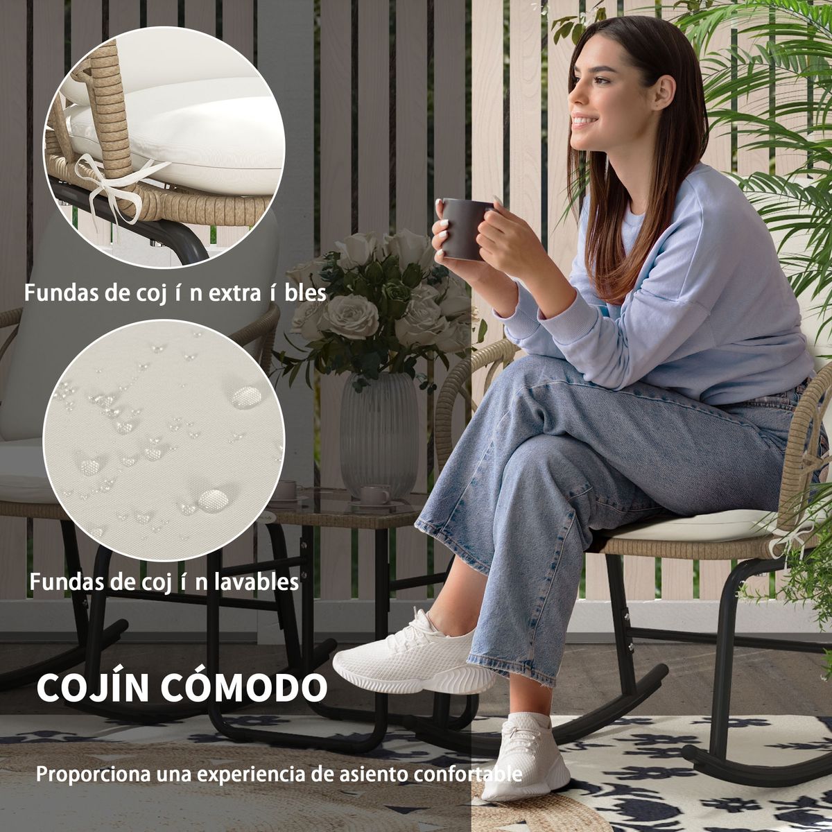 Conjunto-de-jardin-Candela-Outsunny-2-mecedoras---mesa-crema