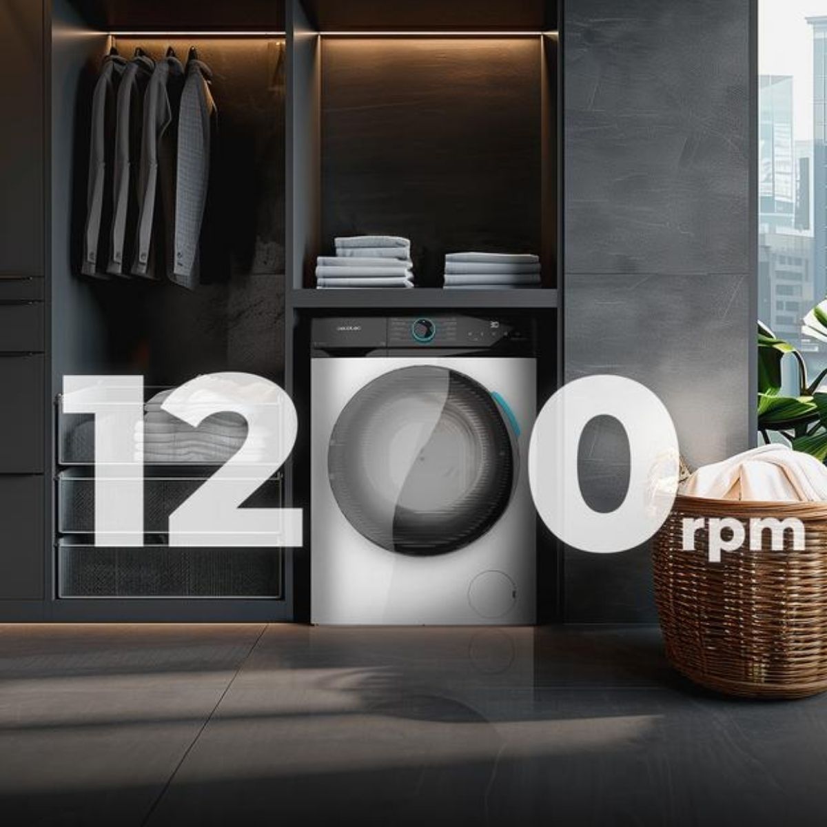 Lavadora-carga-frontal-Cecotec-Bolero-DressCode-6160-6kg-1200rpm-11-programas-A-blanco-60-cm